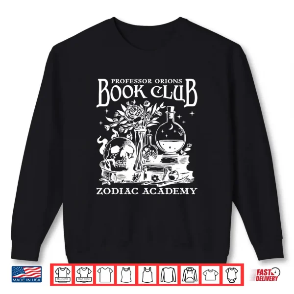Sweatshirt Book Bookish Academy Bookworm Shirt