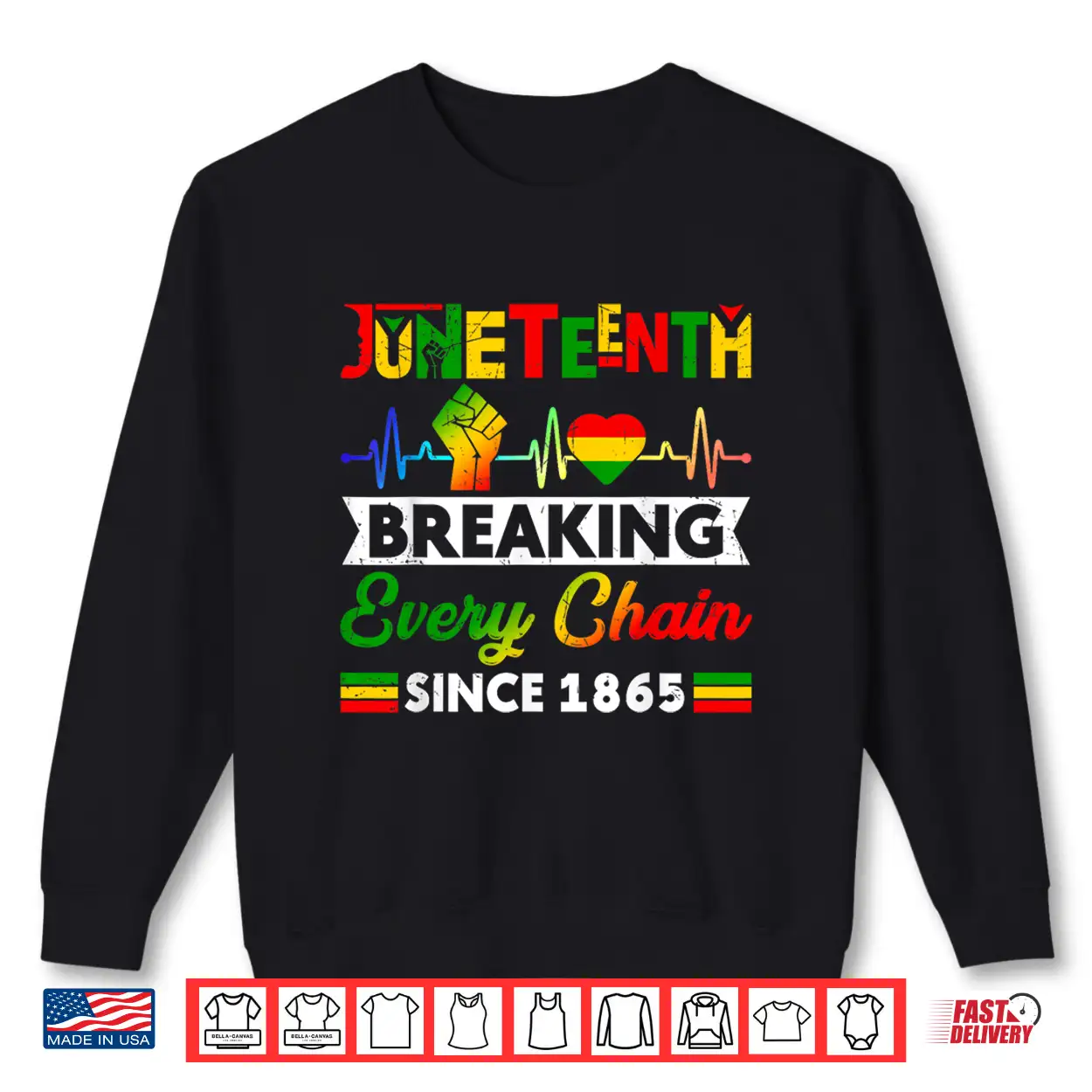 Breaking Every Chain Since 1865 Juneteenth Black History Shirt Breaking Every Chain Since 1865 Juneteenth Black History Shirt
