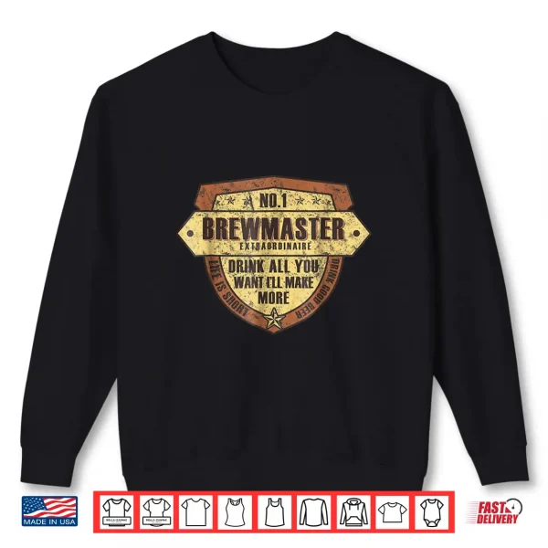 Brewmaster Craft Beer Brewing Shirt Craft Beer Lover Gift 2 Sweatshirt Brewmaster Craft Beer Brewing Shirt Craft Beer Lover Gift