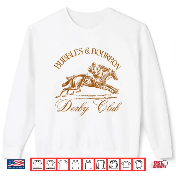 Sweatshirt Bubbles And Bourbon Derby Club Shirt