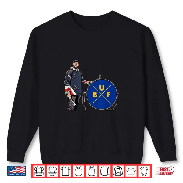 Sweatshirt Buffalo Hockey Bang The Drum for 716 Shirt