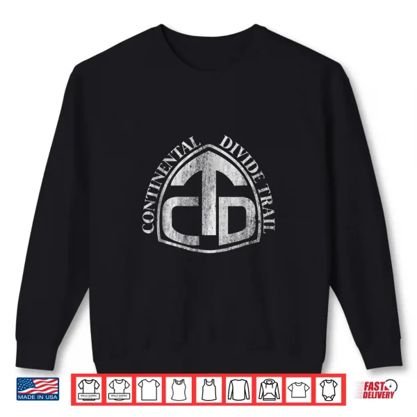 Sweatshirt CDT Continental Divide Trail Hiking Trail Shirt