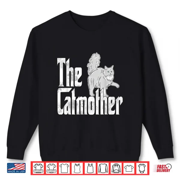 Sweatshirt Cat Mom The Catmother Maine Coon Cat Mother Kitty Mommy Shirt