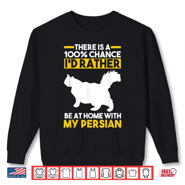 Sweatshirt Cat Persian Shirt
