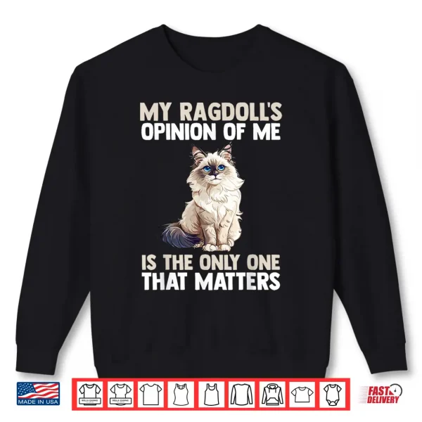 Sweatshirt Cat Ragdoll Shirt