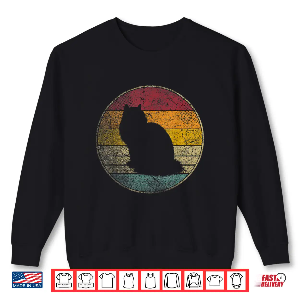 Cat Shirt Ragdoll Pet Vintage Distressed Retro Silhouette Shirt Cat Shirt Ragdoll Pet Vintage Distressed Retro Silhouette Shirt