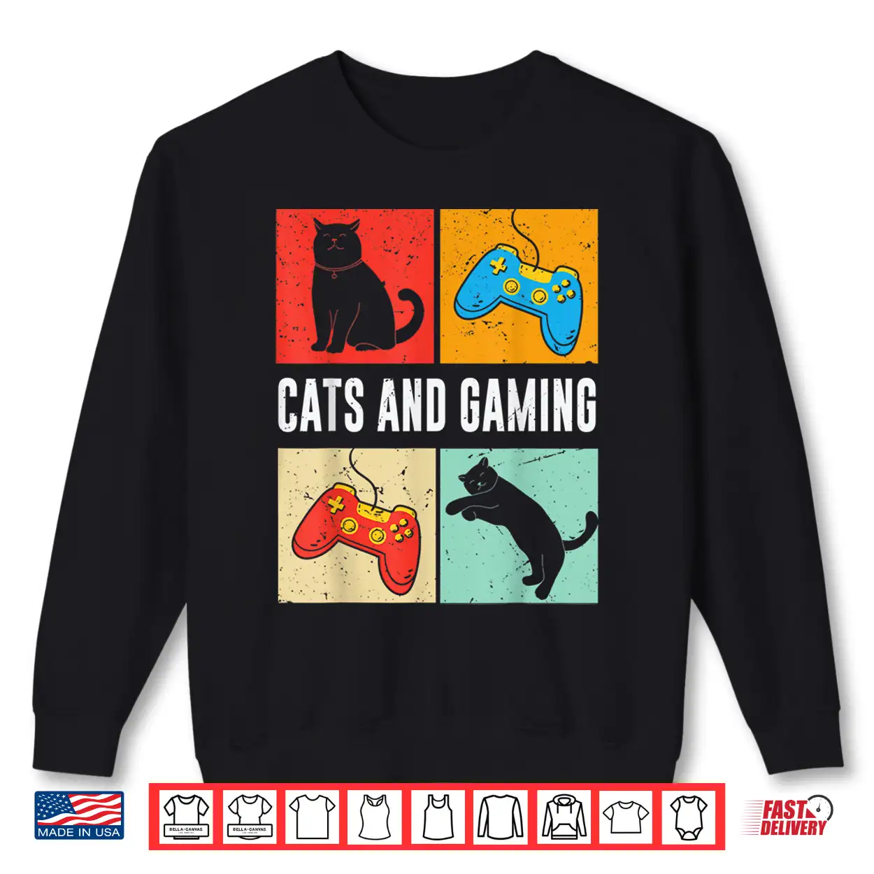 Cats And Gaming For The Cat Lover Gamer Video Game Player Shirt Cats And Gaming For The Cat Lover Gamer Video Game Player Shirt