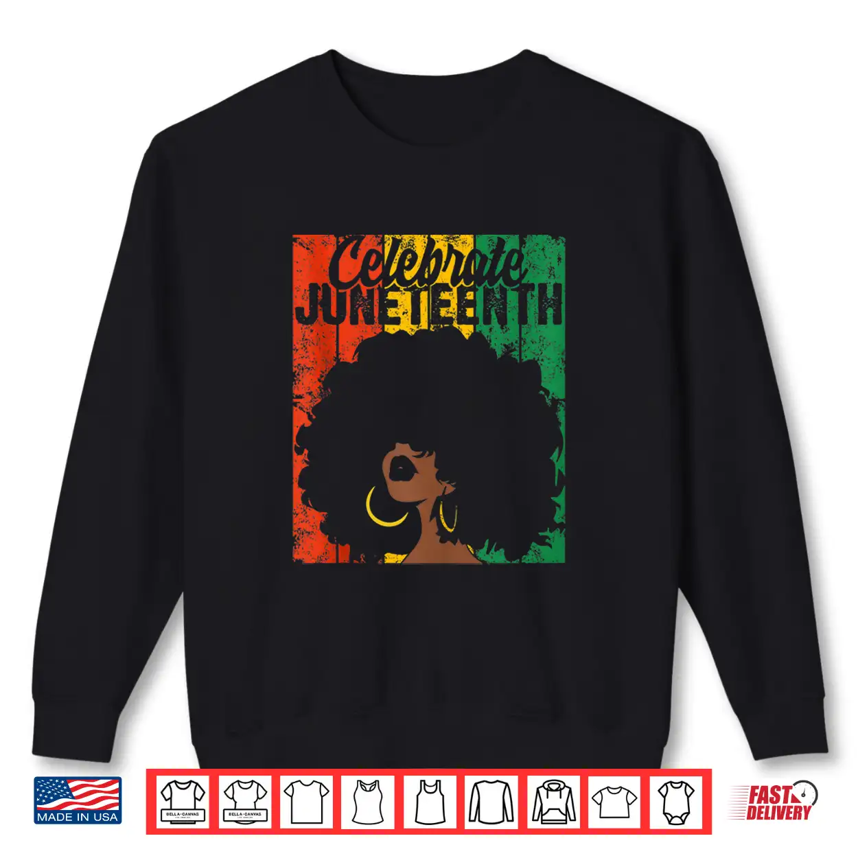 Celebrate Juneteenth Retro African Colors Womens Shirt Celebrate Juneteenth Retro African Colors Womens Shirt