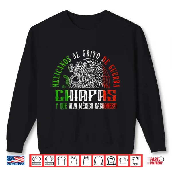 Sweatshirt Chiapas Mexico Souvenir Mexican Travel Vacation Shirt