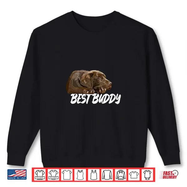 Sweatshirt Chocolate Lab Dog Brown Labrador Retriever Lover Shirt