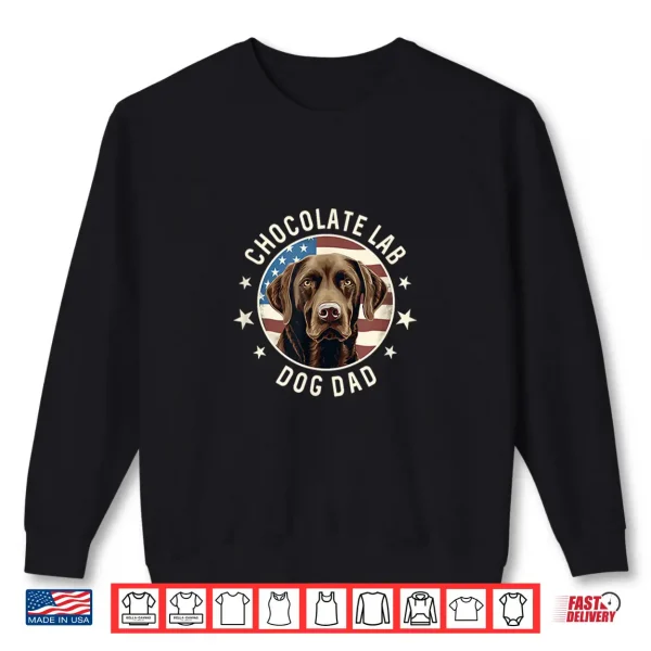 Sweatshirt Chocolate Lab Gifts Chocolate Labrador Retriever Dog Shirt