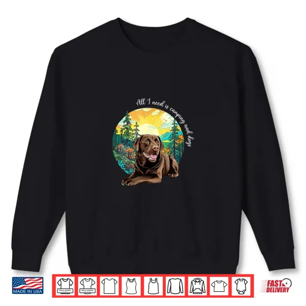 Sweatshirt Chocolate Lab Shirt