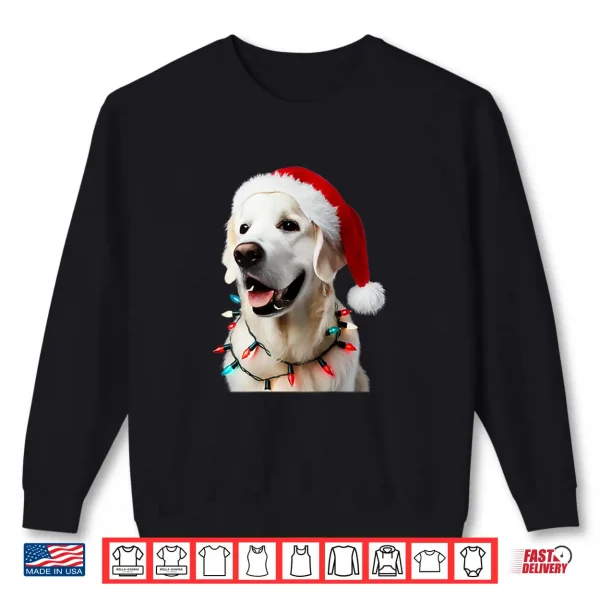 Sweatshirt Christmas English Cream Golden Retriever Mom Dog Puppy Xmas Shirt