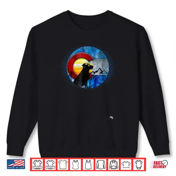 Sweatshirt Colorado Hunting Dog Shirt Labrador Retriever