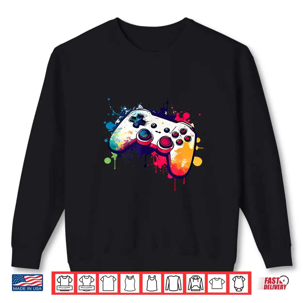Control All The Things Video Game Controller Gamer Boys Men Shirt Control All The Things Video Game Controller Gamer Boys Men Shirt
