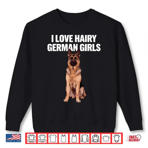 Sweatshirt Cool German Shepherd Design Dog Lover Owner Shirt