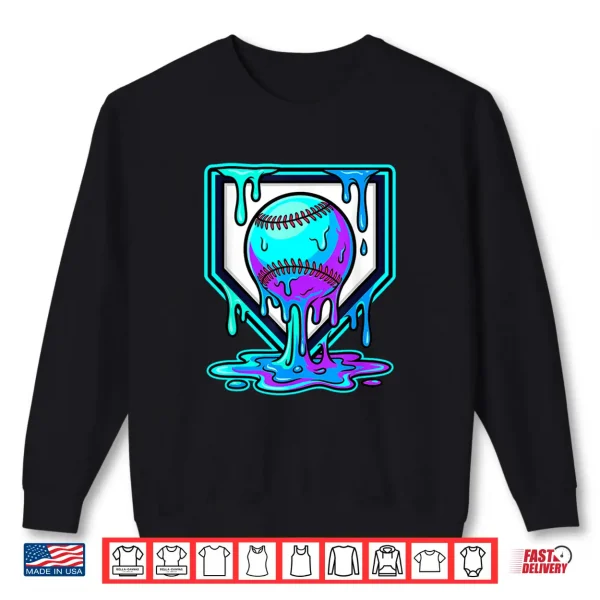 Sweatshirt Cosmic Baseball Glow Shirt