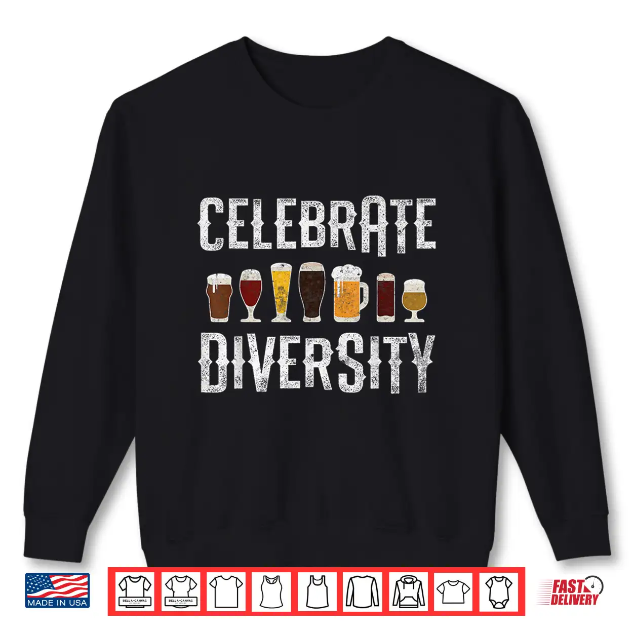 Craft Beer Drinking Celebrate Diversity Beer Lover Microbrew Shirt Craft Beer Drinking Celebrate Diversity Beer Lover Microbrew Shirt