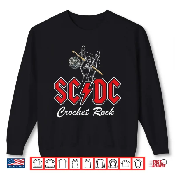 Sweatshirt Crochet Yarn Lover Shirt
