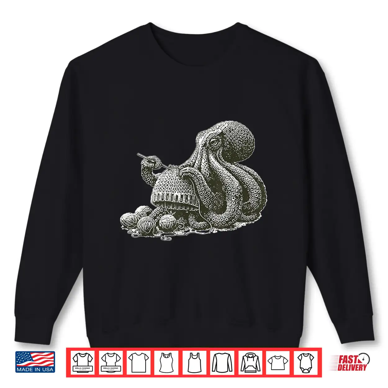 Crochetopus Octopus Crocheting Knitting Yarn Knitter Crochet Shirt Crochetopus Octopus Crocheting Knitting Yarn Knitter Crochet Shirt