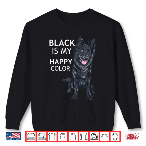 Sweatshirt Cute Black German Shepherd Awesome Cute Dog Shirt