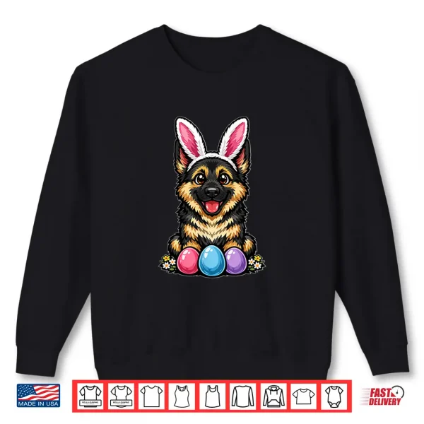 Sweatshirt Cute German Shepherd Dog Lover GSD Owner Comic Shirt