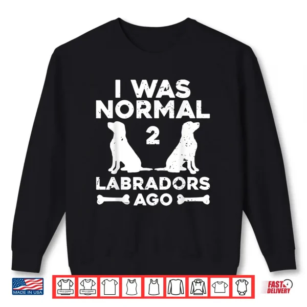 Sweatshirt Cute Labrador Design For Men Women Labrador Retriever Lovers Shirt