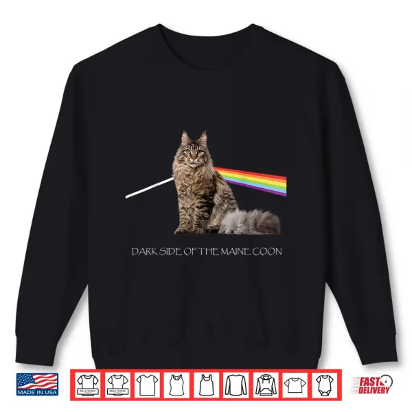 Sweatshirt Dark Side Of The Maine Coon Cat Lover Shirt