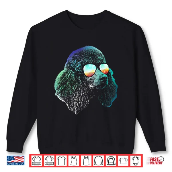 Sweatshirt Disco Groovy Poodle Shirt Dog Gift