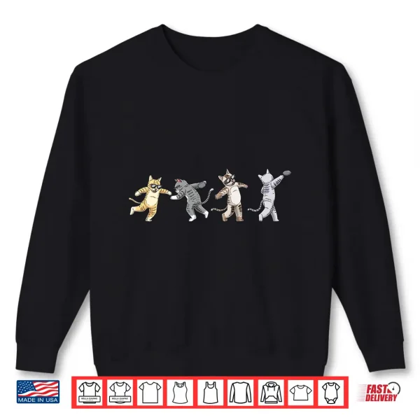 Sweatshirt Discus Throwing Cats Track and Field Athlete Discus Thrower Performance Shirt