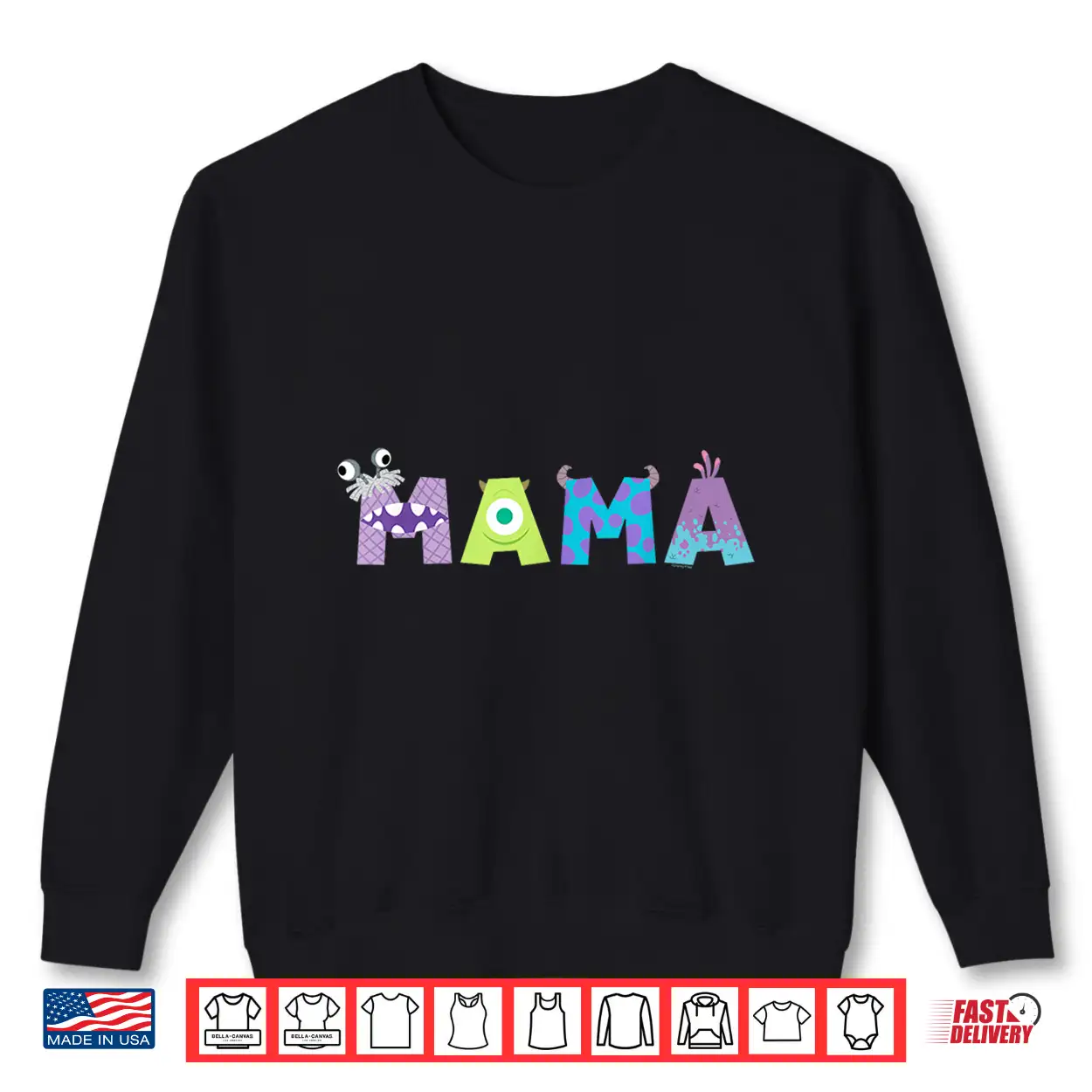 Disney And Pixar’S Monsters Inc. Mama Mother’S Day Birthday Shirt Disney And Pixar’S Monsters Inc. Mama Mother’S Day Birthday Shirt