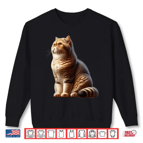 Sweatshirt Exotic Shorthair Design Exotic Shorthair Cat Shirt