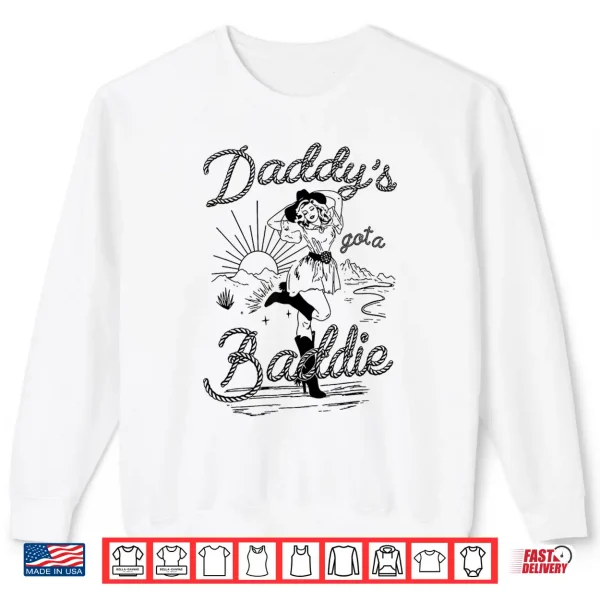 Sweatshirt Family Has A Baddie Cowgirl Vintage Shirt