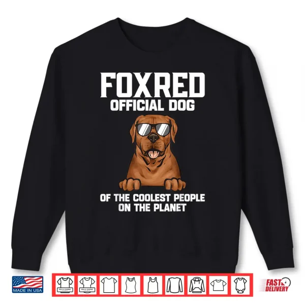 Sweatshirt Fox Red Labrador Retriever Cool Foxred Lab Shirt