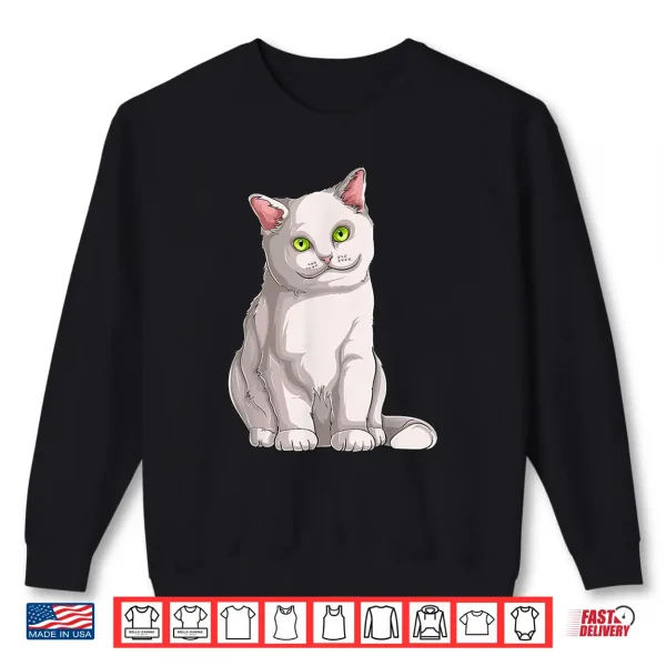 Sweatshirt Funny British Shorthair Cat Lover Owner Shirt