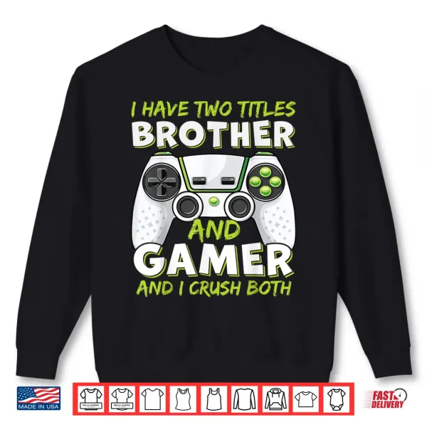 Sweatshirt Funny Gaming Boys Girls Men Gamer Video Game Shirt