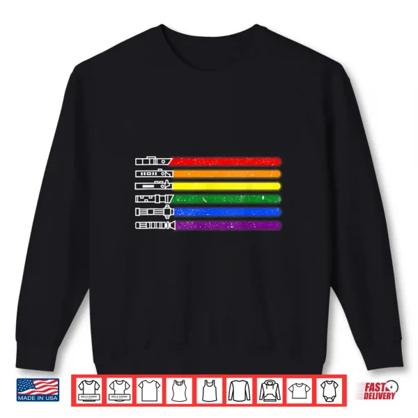 Funny Gay Saber Tee Rainbow Lgbt Pride Month 2022 Lgbtq Shirt 2 Sweatshirt Funny Gay Saber Tee Rainbow LGBT Pride Month 2022 LGBTQ Shirt