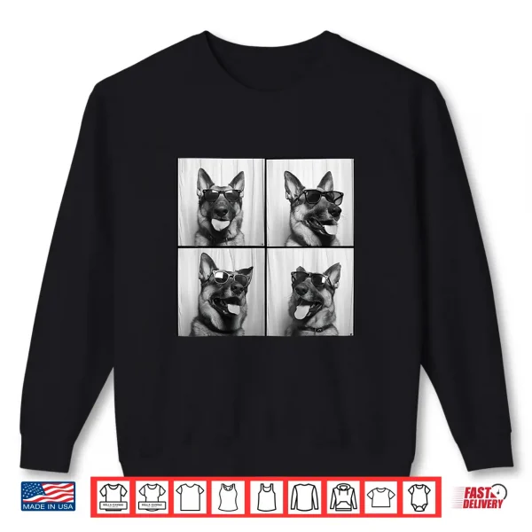 Sweatshirt Funny German Shepherd Face GSD Cool Dog With Sunglasses Shirt