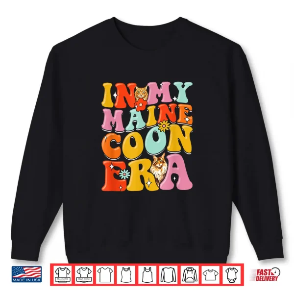 Sweatshirt Funny Maine Coon Lover Kitten Owner Cute Maine Coon Cat Shirt