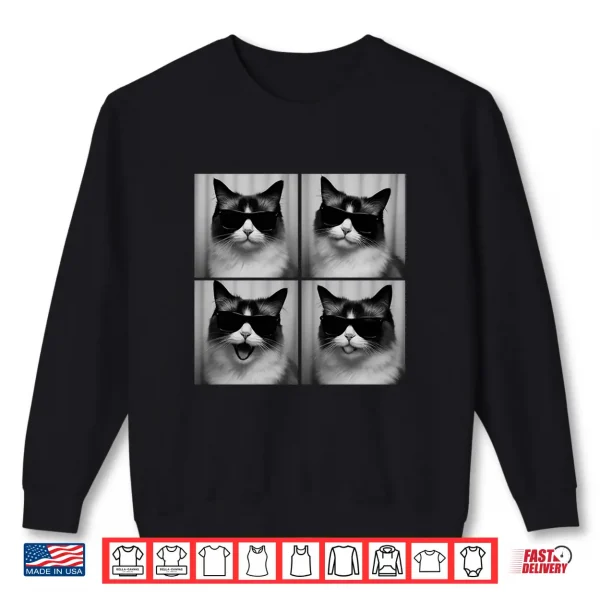Sweatshirt Funny Ragdoll Cat Lover Cute Photo Booth Shirt