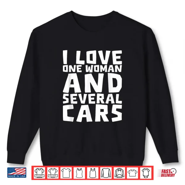 Sweatshirt Funny Saying Car Lover Mechanic Garage Quote Husband Wife Shirt