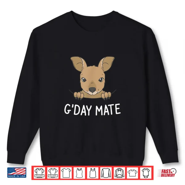 Sweatshirt GDay Mate Kangaroo Shirt