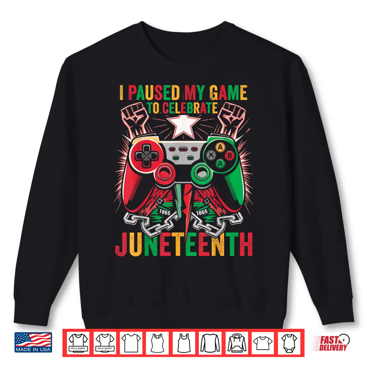 Gaming I Paused My Game To Celebrate Juneteenth Kids Boys Shirt Gaming I Paused My Game To Celebrate Juneteenth Kids Boys Shirt