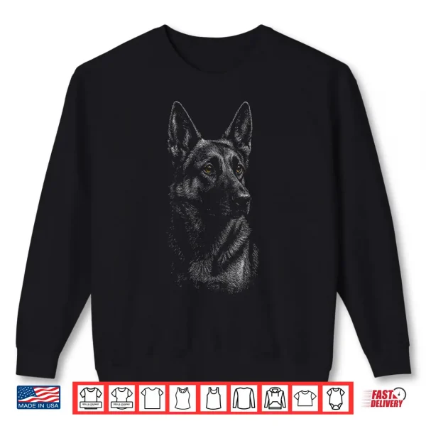 Sweatshirt German Shepherd Dog Gift Lover for Dog Mom Dad Men Women Shirt