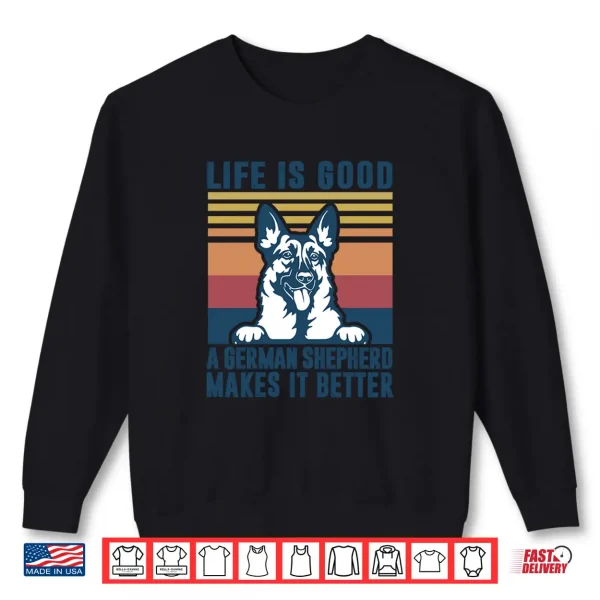 Sweatshirt German Shepherd Gift Dog Dad Mom German Shepherd Shirt
