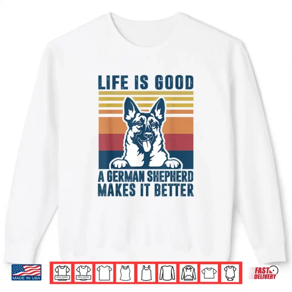 Sweatshirt German Shepherd Gift Men Women Dog Dad Mom German Shepherd Shirt