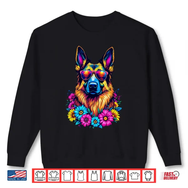 Sweatshirt German Shepherd Women Girls Spring German Shepherd Dog Shirt