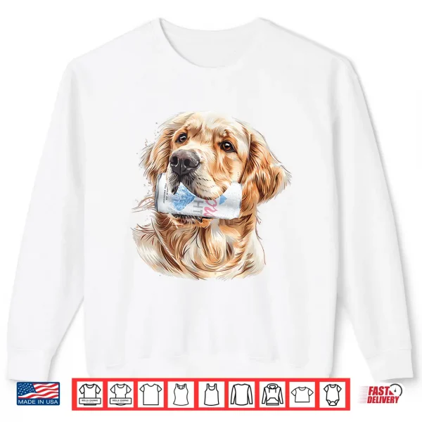 Sweatshirt Golden Retriever Beer Lovers Beer Dog Dad Happy Pet Lover Shirt