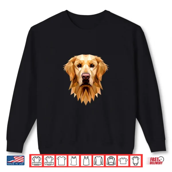 Sweatshirt Golden Retriever Dog Lover Design I Love Golden Retriever Shirt