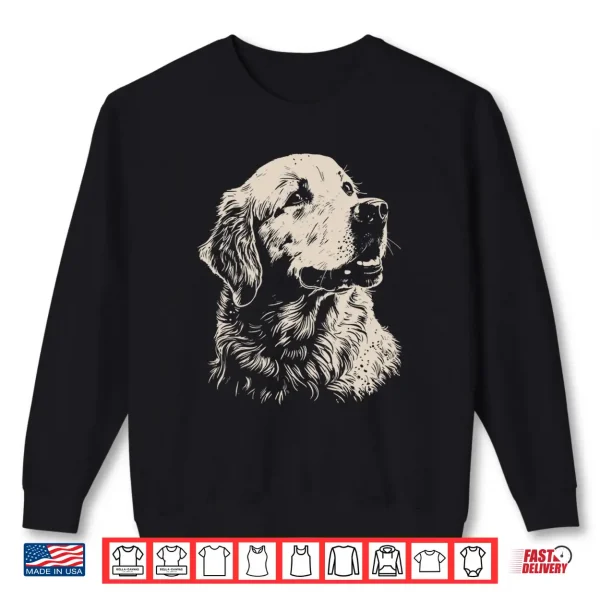Sweatshirt Golden Retriever Dog Shirt